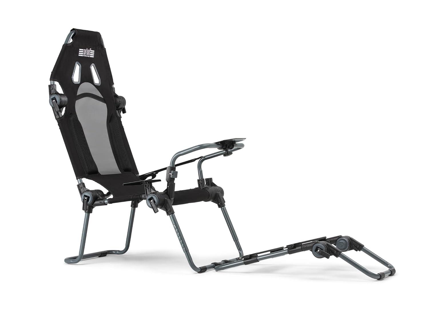 Next Level F-GT Lite Foldable Formula and GT Cockpit Gaming Chair - Grey