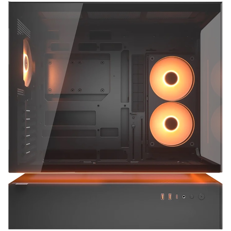 Кутия COUGAR CFV235 Mid Tower Black Case - CGR-2DA4B