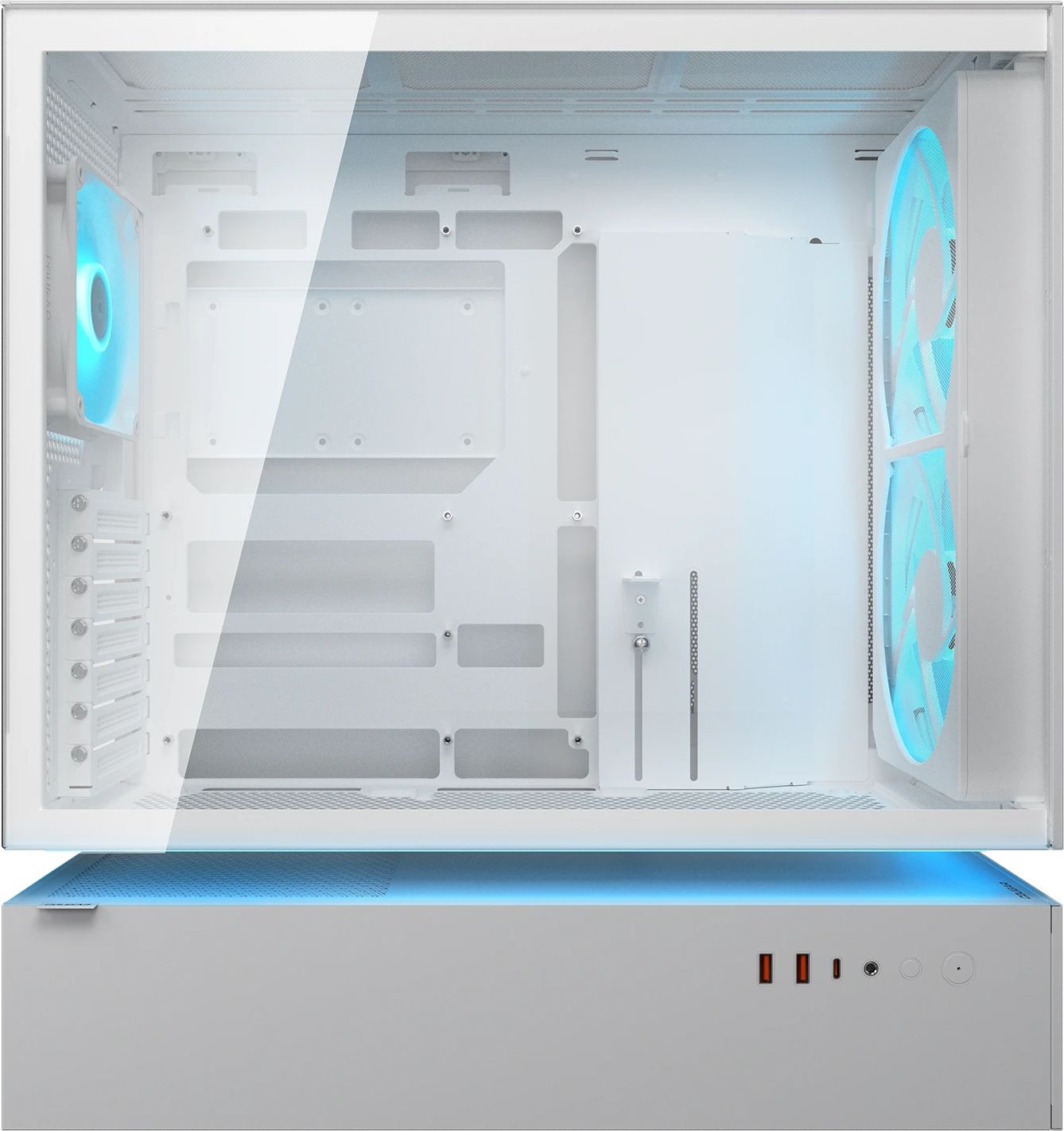 Кутия COUGAR CFV235 Mesh Mid Tower White Case - CGR-2DA4W-M