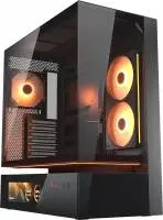 Кутия COUGAR CFV235 Vision Mid Tower Black Case, LCD Display - CGR-2DA4B-V