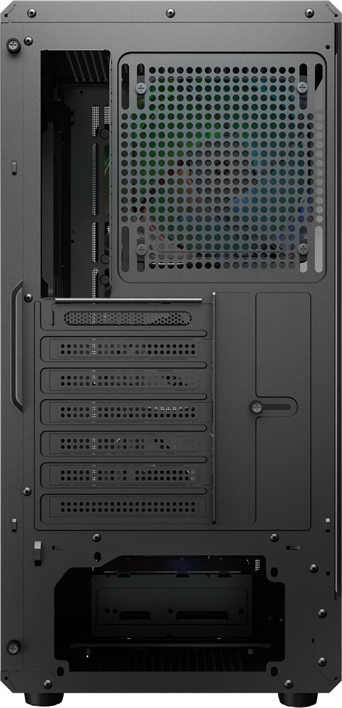 Кутия COUGAR AIRFACE PURE RGB Mid Tower Black Case - CGR-2GA5B-RGB