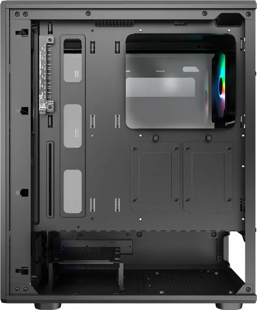 Кутия COUGAR AIRFACE PURE RGB Mid Tower Black Case - CGR-2GA5B-RGB