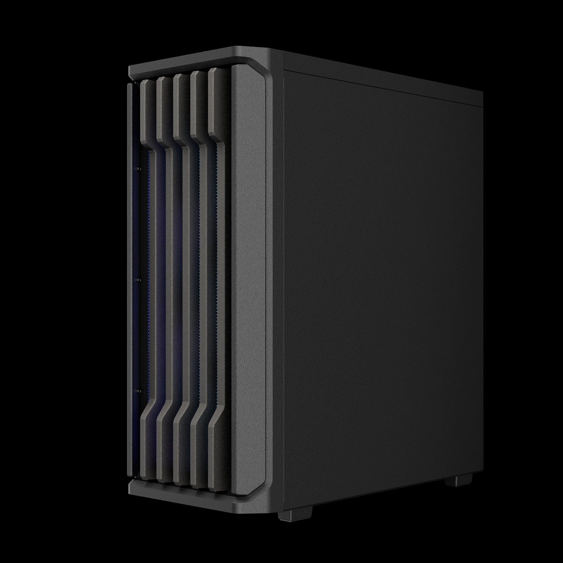 Кутия Gamdias AURA GC11 ARGB Black, USB-C, Case ATX