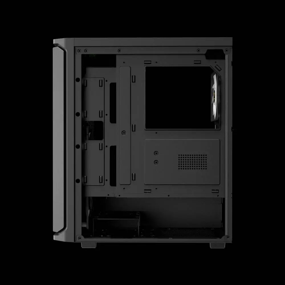 Кутия Gamdias AURA GC11 ARGB Black, USB-C, Case ATX