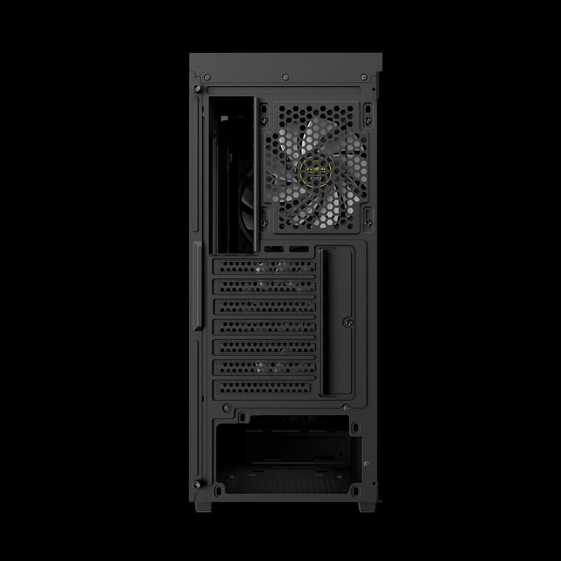Кутия Gamdias AURA GC11 ARGB Black, USB-C, Case ATX