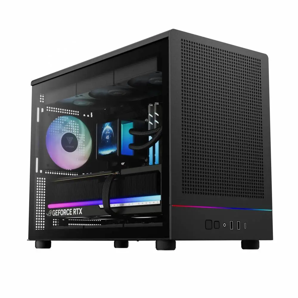 Кутия Gamdias ATHENA M4M A-RGB, USB-C, Case mATX