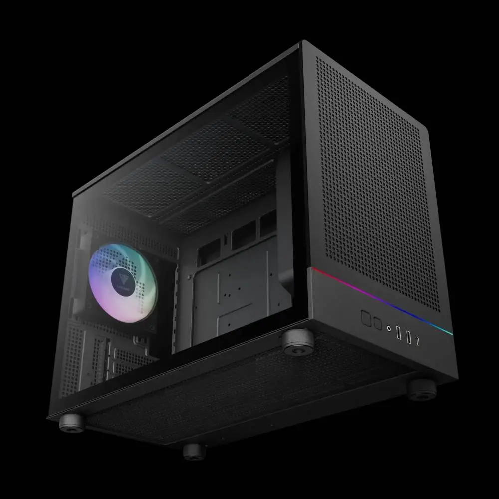Gamdias ATHENA M4M A-RGB Case, USB-C, mATX Case