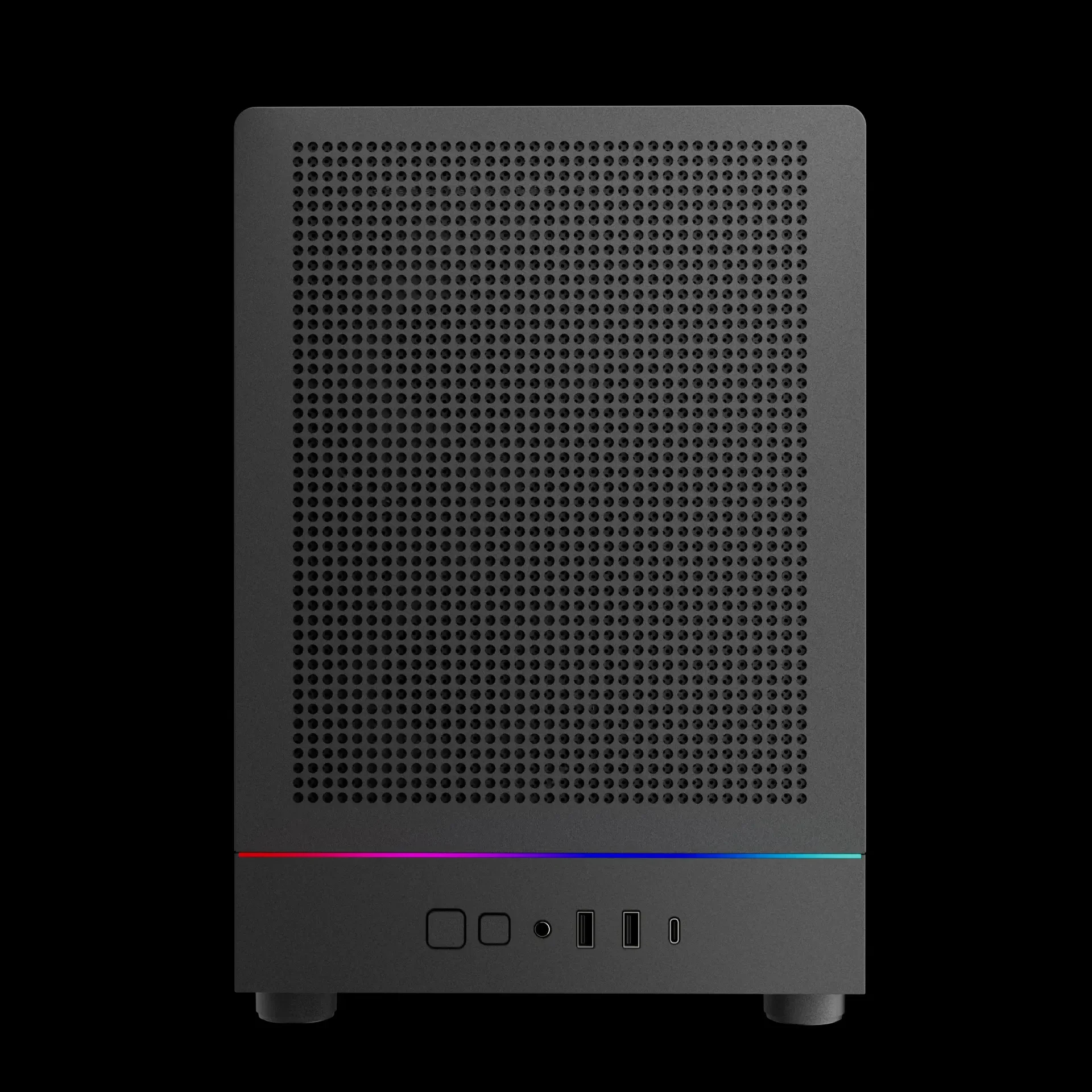 Кутия Gamdias ATHENA M4M A-RGB, USB-C, Case mATX