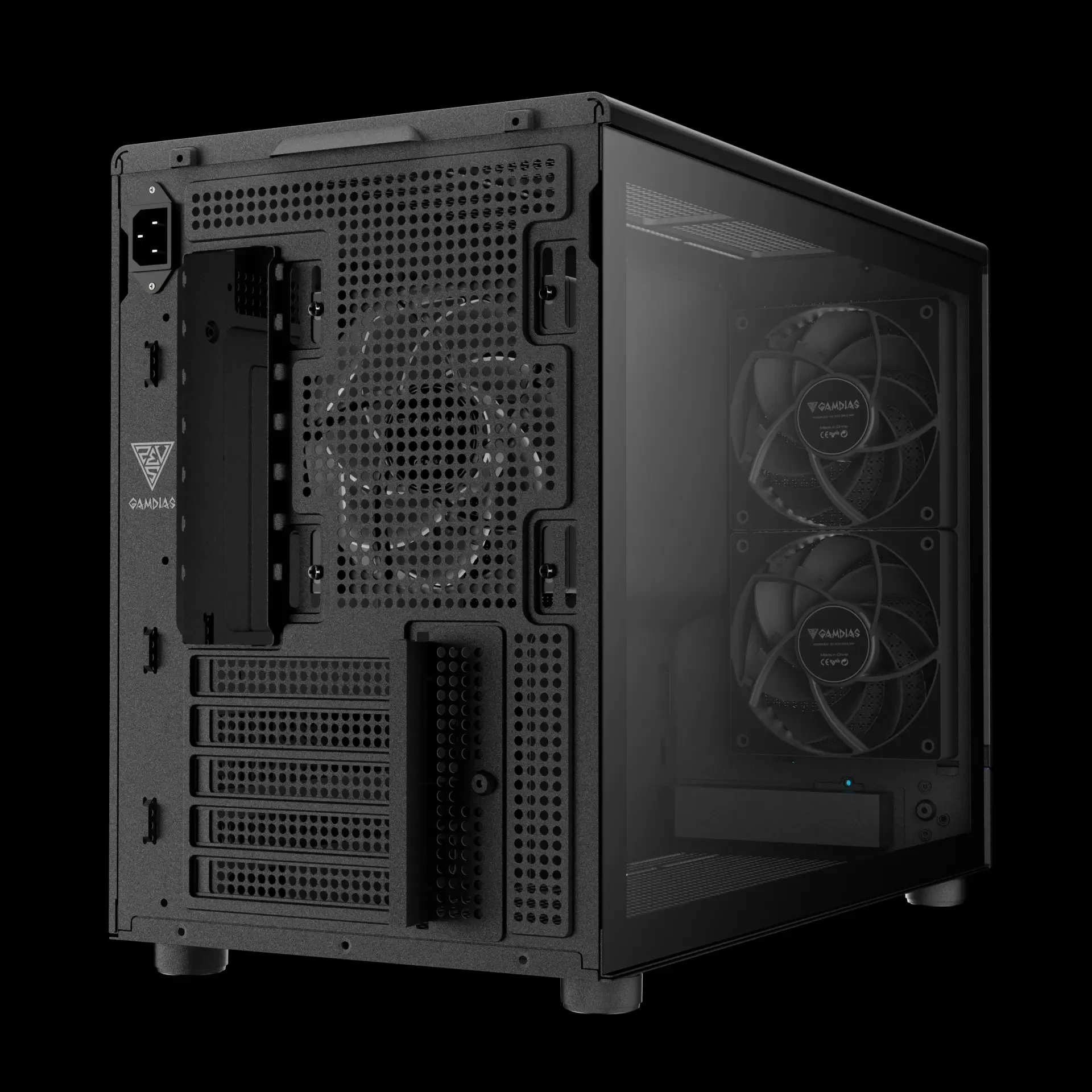 Кутия Gamdias ATHENA M4M A-RGB, USB-C, Case mATX