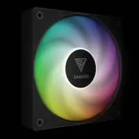Вентилатори Gamdias NOTUS M1-1203 ARGB, Fan Pack 3-in-1 3x120mm, Swappable Fan Blades (Reverse Fan Blades Included), A-RGB