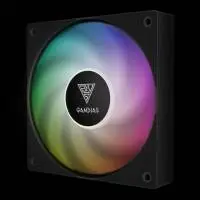 Вентилатори Gamdias NOTUS M1-1203 ARGB, Fan Pack 3-in-1 3x120mm, Swappable Fan Blades (Reverse Fan Blades Included), A-RGB