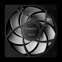 Вентилатори Gamdias NOTUS M1-1203 ARGB, Fan Pack 3-in-1 3x120mm, Swappable Fan Blades (Reverse Fan Blades Included), A-RGB
