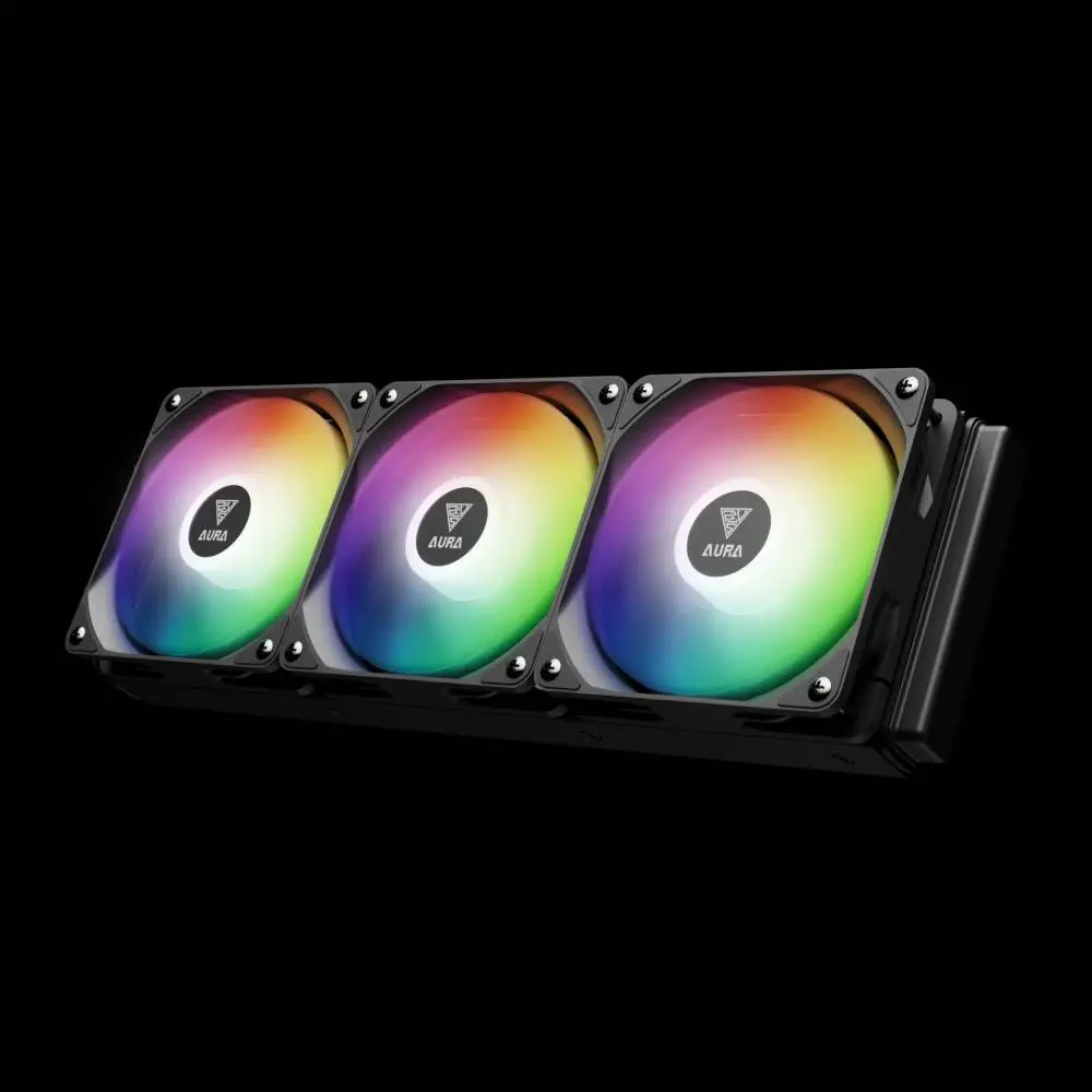 Водно охлаждане Gamdias AURA GL360 DIGITAL, Digital Display, aRGB, Water Cooling 360mm