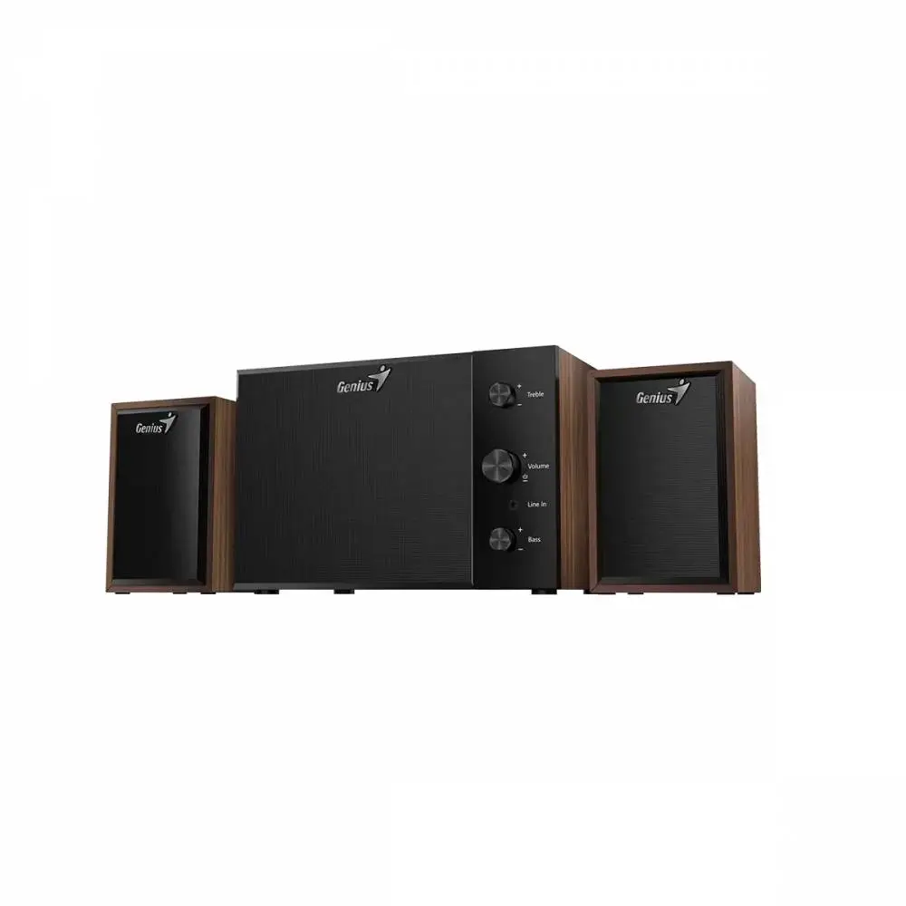 Genius тонколони Speakers 2.1 - SW-2.1 350 - 15W RMS, Wood