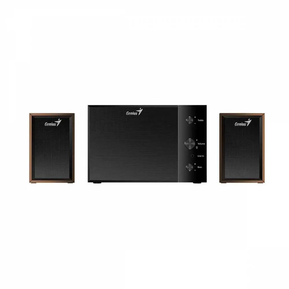 Genius тонколони Speakers 2.1 - SW-2.1 350 - 15W RMS, Wood