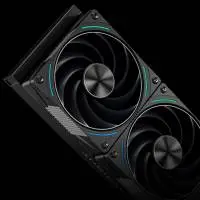 Водно охлаждане Thermalright Vision 360 Turbo ARGB Black, Water Cooling Rainbow, 6.67 inch Curve OLED Display