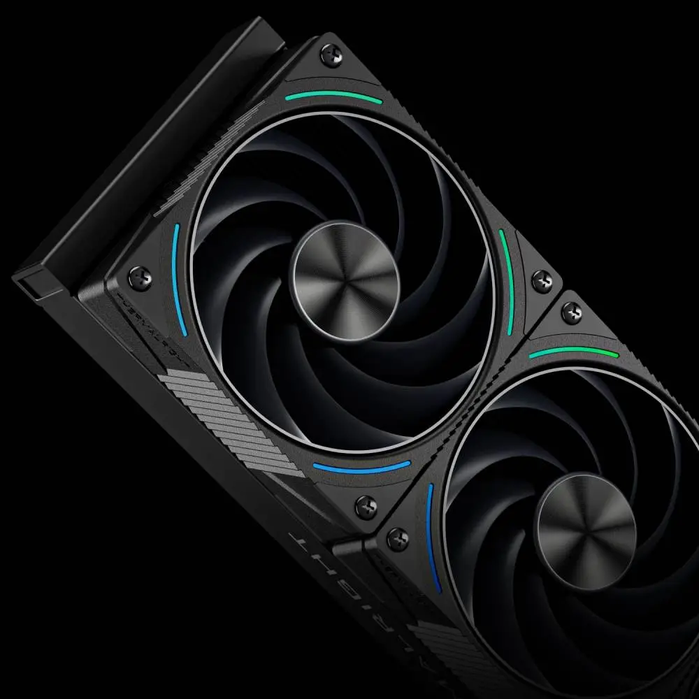 Водно охлаждане Thermalright Vision 360 Turbo ARGB Black, Water Cooling Rainbow, 6.67 inch Curve OLED Display