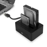 ACT Докинг стейшън AC1504, USB 3.1 Gen1 за 3.5"/2.5" HDD/SSD черен