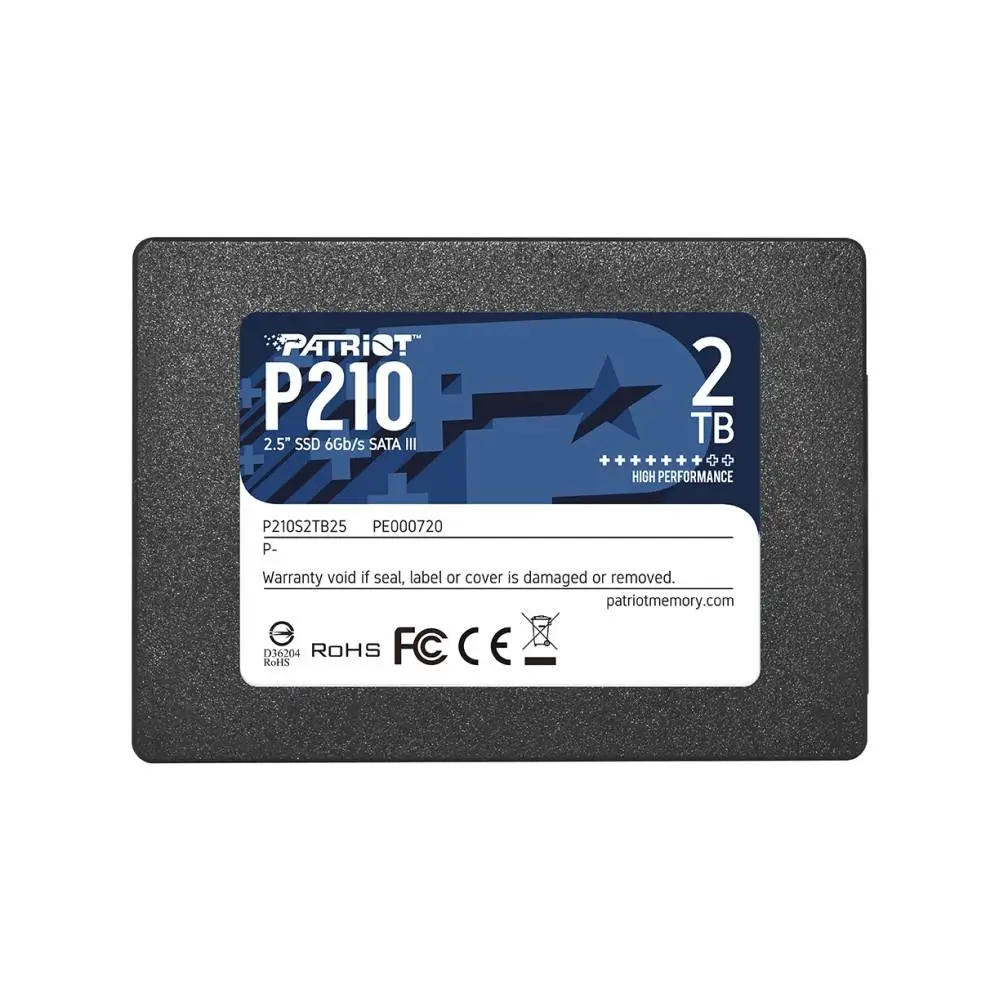 Диск SSD Patriot P210 2TB 2.5" SATA III 6Gb/s - P210S2TB25