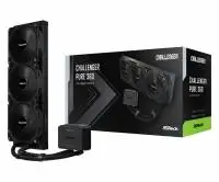 Водно охлаждане Asrock Challenger Pure 360, 360mm, Black AIO Cooler