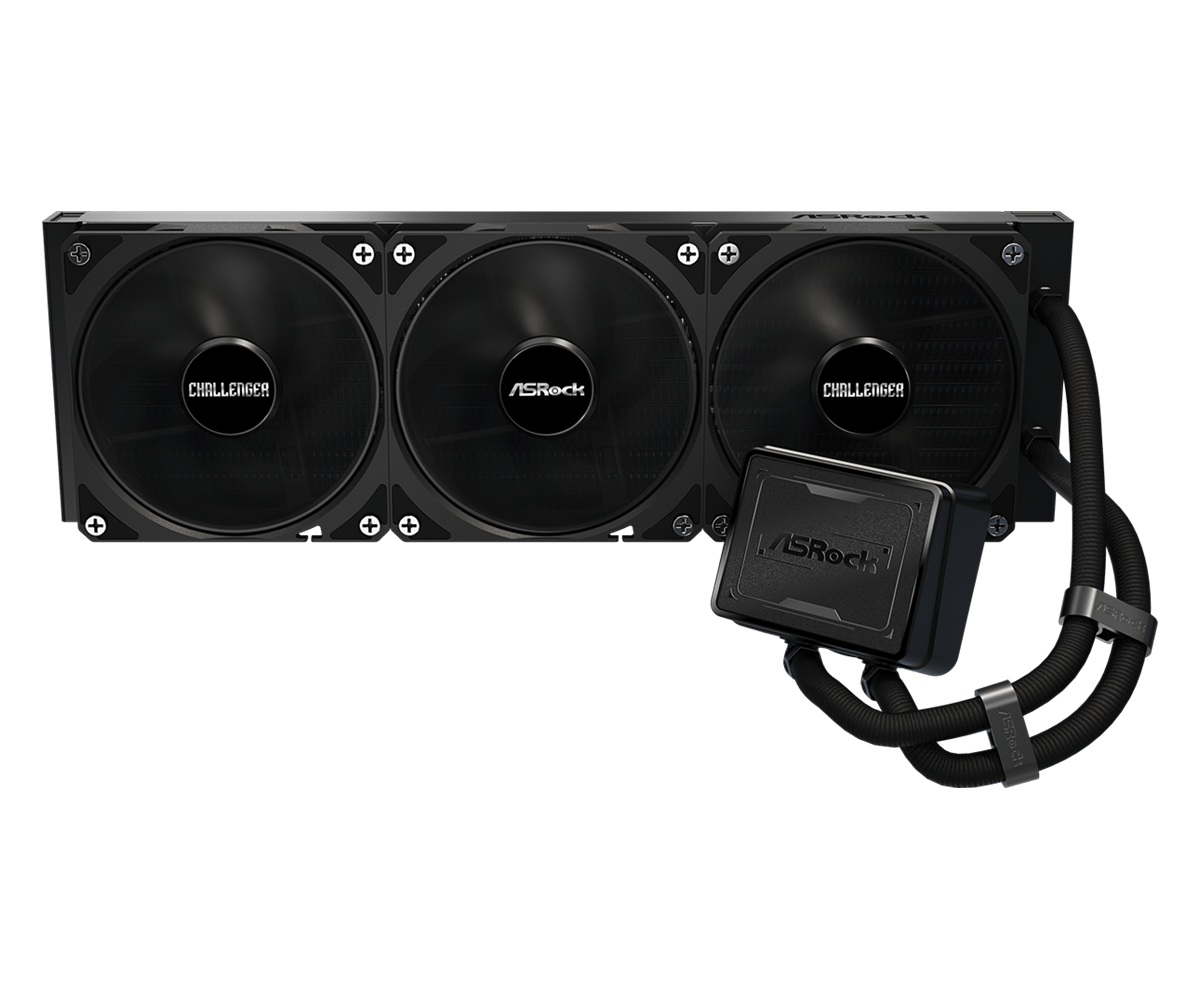 Водно охлаждане Asrock Challenger Pure 360, 360mm, Black AIO Cooler