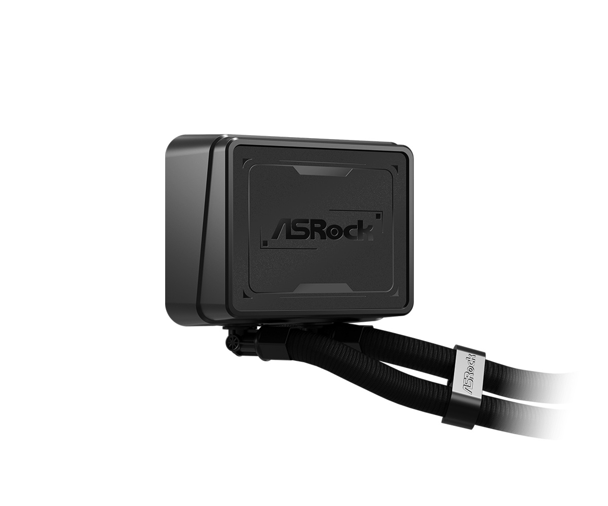 Водно охлаждане Asrock Challenger Pure 360, 360mm, Black AIO Cooler