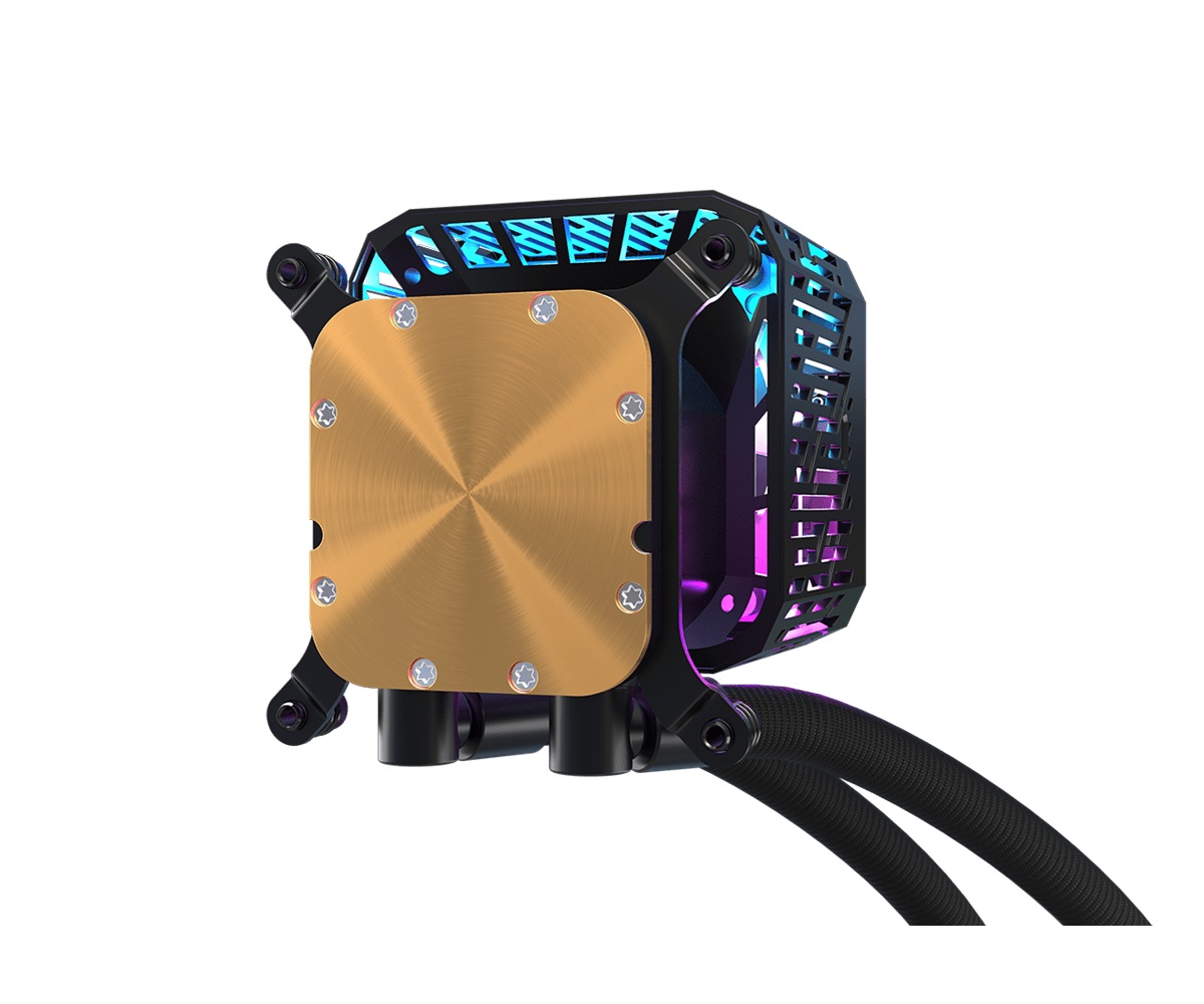 Водяне охолодження Asrock Phantom Gaming 360 LCD, 360mm, ARGB, LCD Display, AIO Cooler
