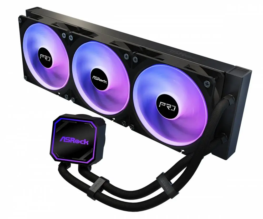 Водно охлаждане Asrock PRO 360 ARGB, 360mm, ARGB, AIO Cooler
