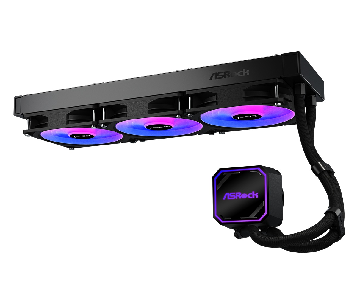 Водно охлаждане Asrock PRO 360 ARGB, 360mm, ARGB, AIO Cooler