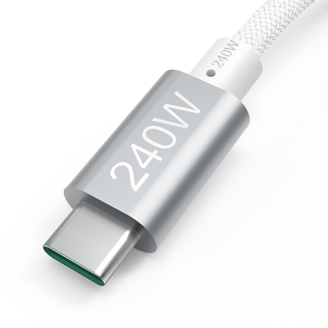 HAMA Кабел за зареждане, USB-C - USB-C, 240 W, USB 3.2 Gen1, 5Gbit/s