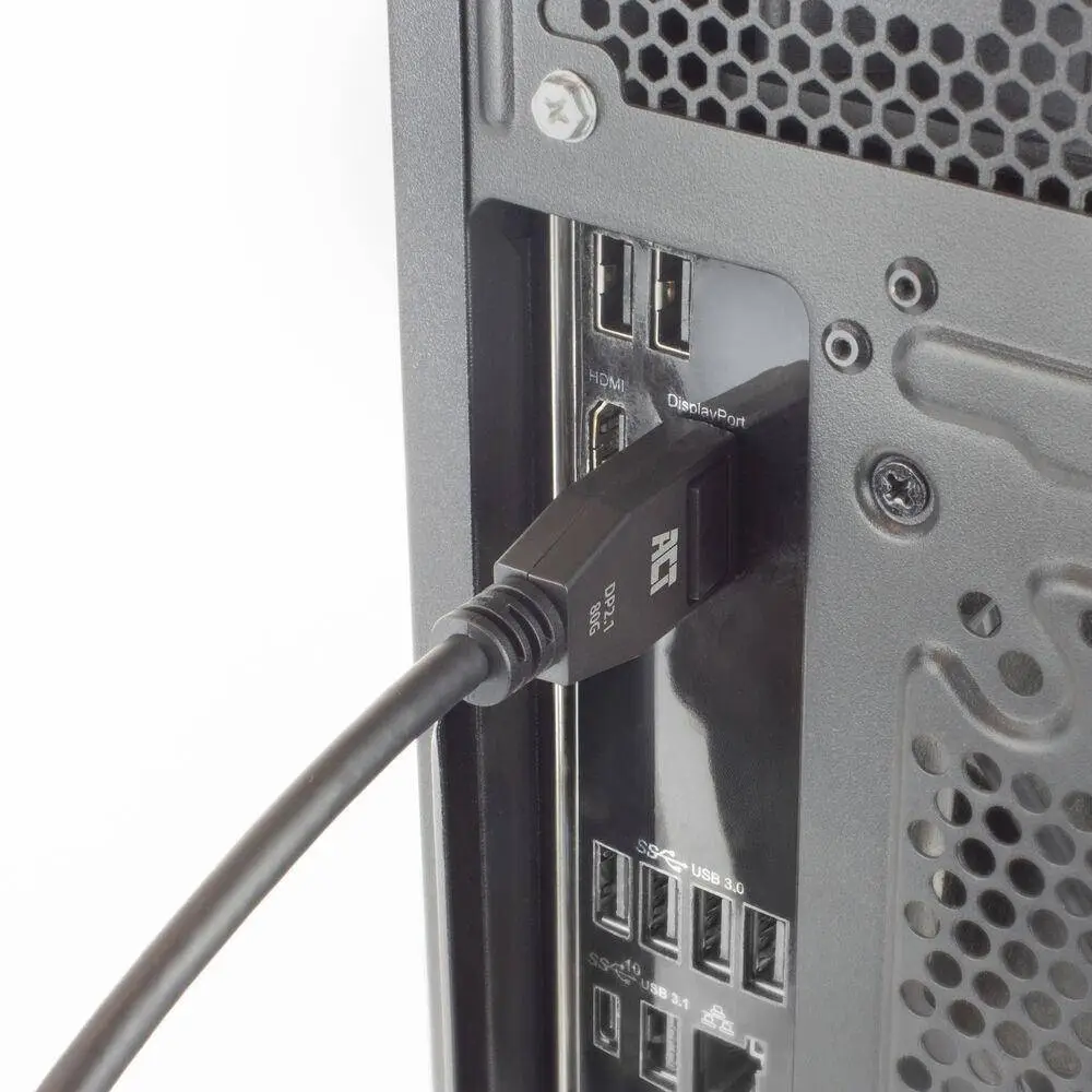 ACT Кабел Display port 2.1 мъжко - HDMI-A мъжко, 3м, черен, булк опаковка