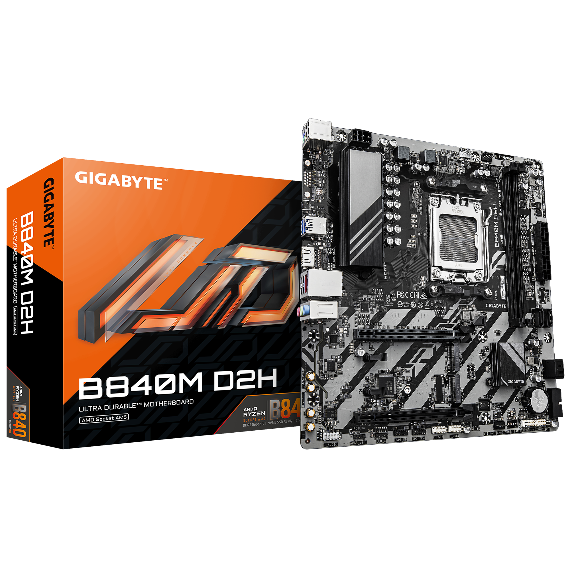 Μητρική πλακέτα GIGABYTE B840M D2H AM5