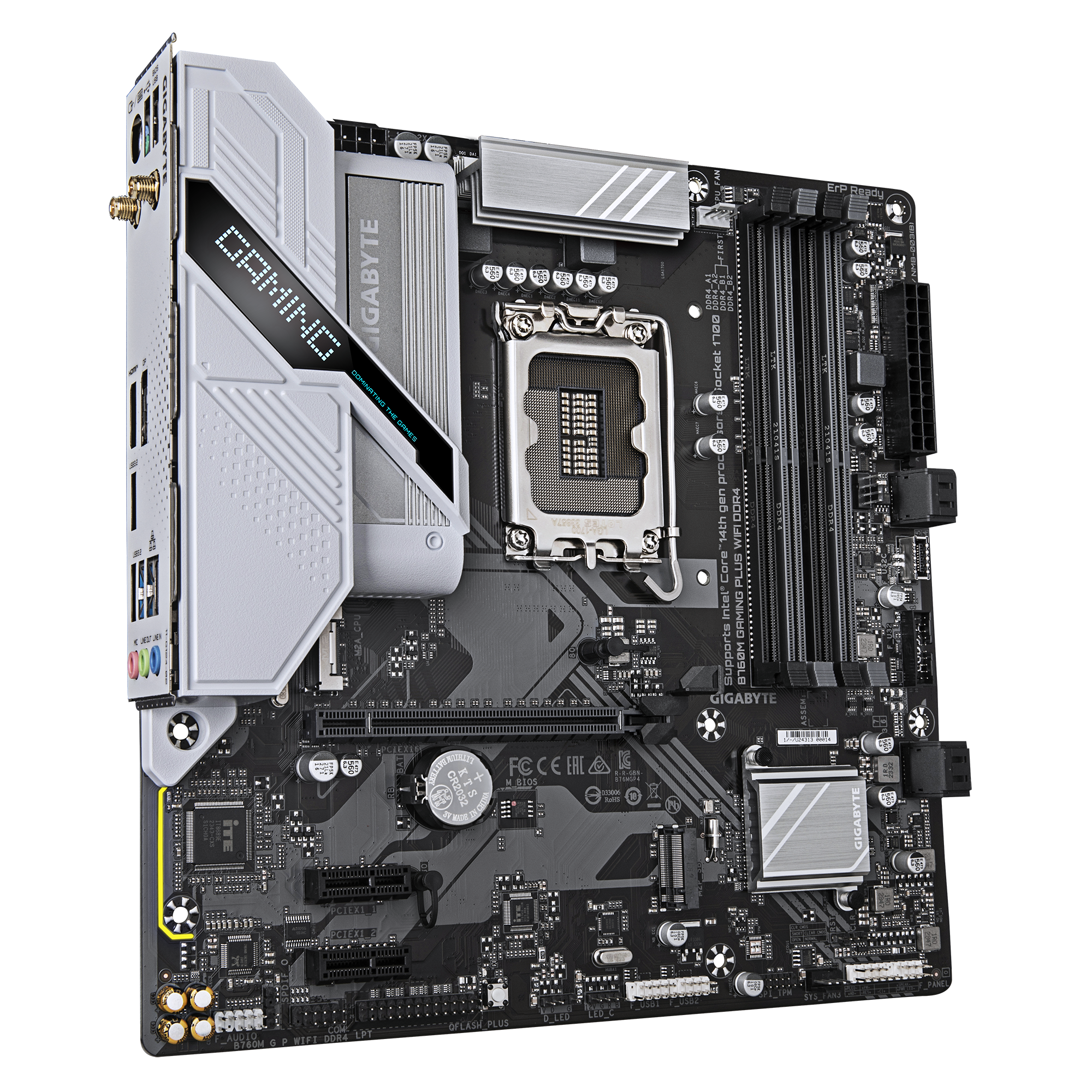 Дънна платка GIGABYTE B760M GAMING PLUS WIFI DDR4