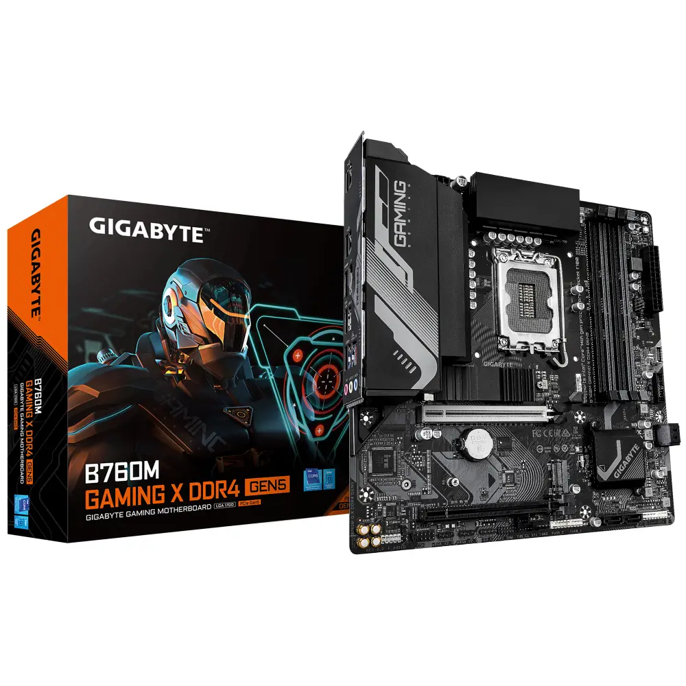Дънна платка GIGABYTE B760M GAMING X DDR4 GEN5 LGA1700