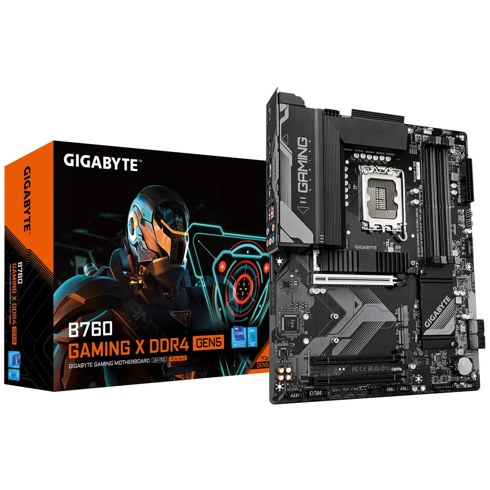 Placa base GIGABYTE B760 GAMING X DDR4 GEN5 LGA1700
