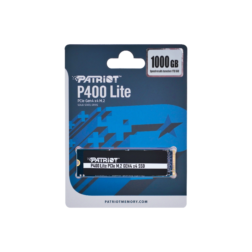 Диск SSD Patriot P400 LITE 1TB M.2 2280 NVMe PCIe Gen4x4 - P400LP1KGM28H