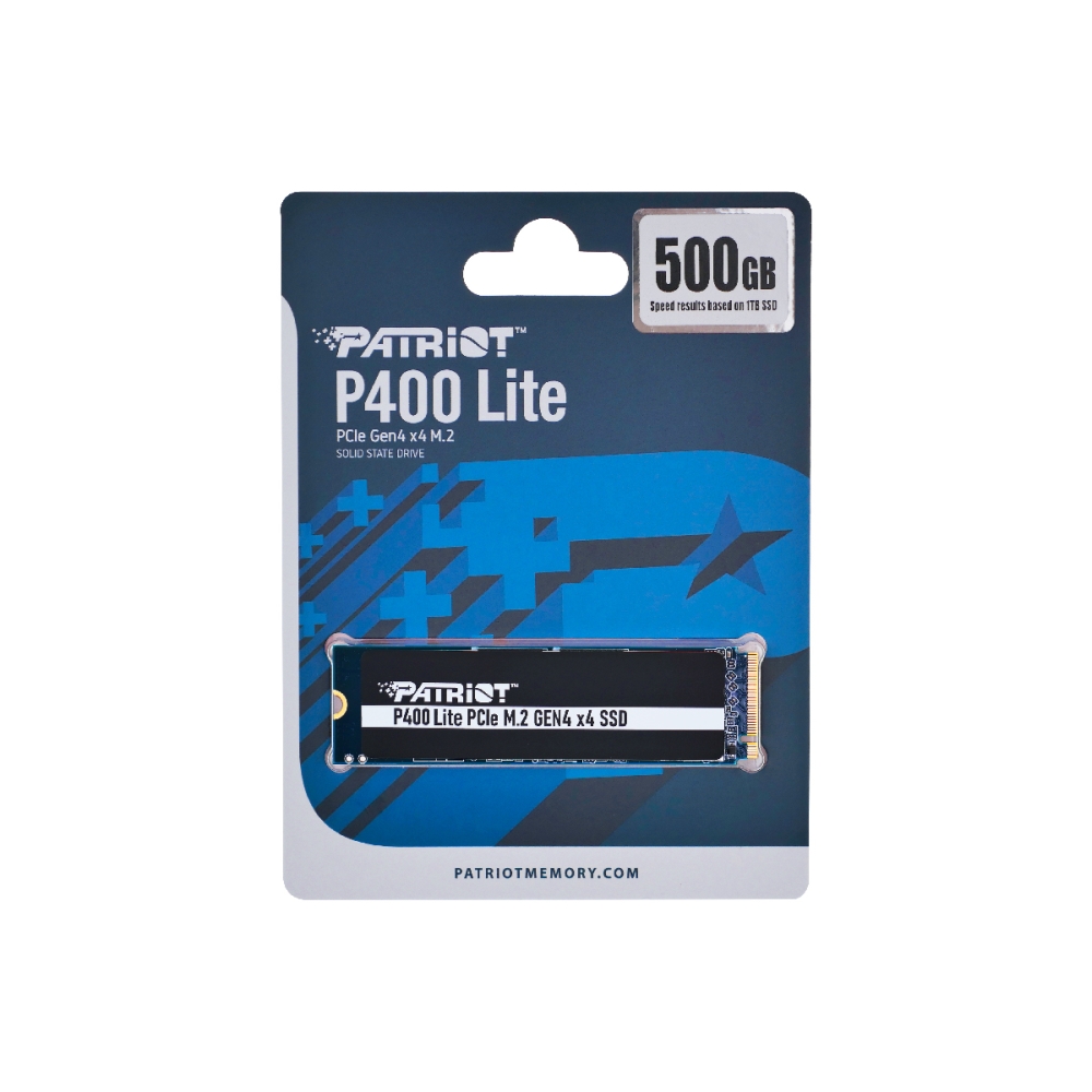 Диск SSD Patriot P400 LITE 500GB M.2 2280 NVMe PCIe Gen4x4 - P400LP500GM28H