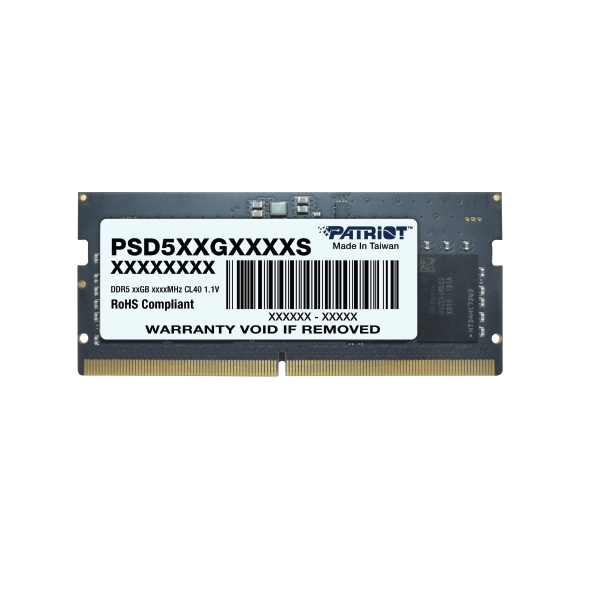 Памет Patriot Signature SODIMM 32GB DDR5 5600MHz CL46 - PSD532G56002S