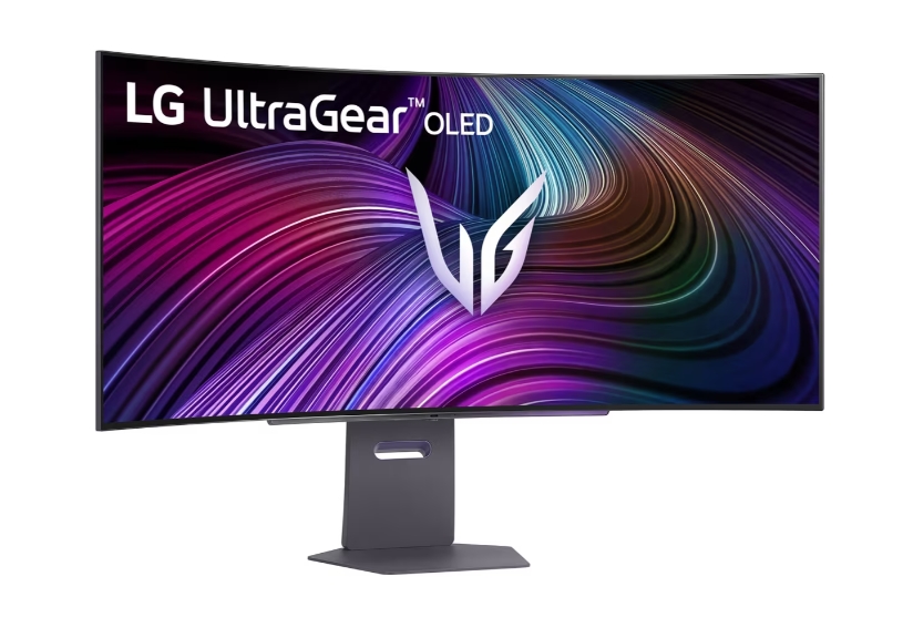 Монитор LG 45GX90SA-B, 44.5", OLED UltraGear 21:9 Curved Smart, WQHD (3440x1440), 240Hz, 0.03 ms, HDR 400, Free-sync, G-Sync, USB-C, PD 65W, HDMI, DP, PBP, Динамики 7W x2, Bluetooth, Black