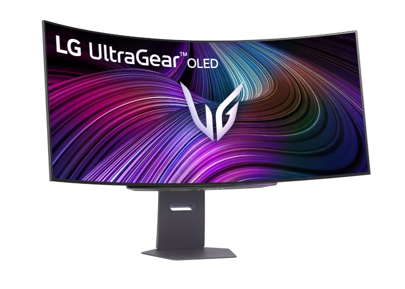 Монитор LG 45GX90SA-B, 44.5", OLED UltraGear 21:9 Curved Smart, WQHD (3440x1440), 240Hz, 0.03 ms, HDR 400, Free-sync, G-Sync, USB-C, PD 65W, HDMI, DP, PBP, Динамики 7W x2, Bluetooth, Black