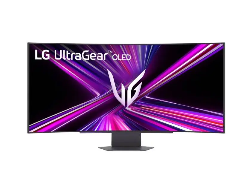 Монитор LG 45GX900A-B, 44.5" UltraGear OLED curved, DWQHD (3440x1440), 0.03ms, 240Hz, NVIDIA G-Sync, AMD FreeSYnc, VRR, USB Type-C, PD 65W, HDR 400, HDMI, DisplayPort, DTS, PIP, PBP