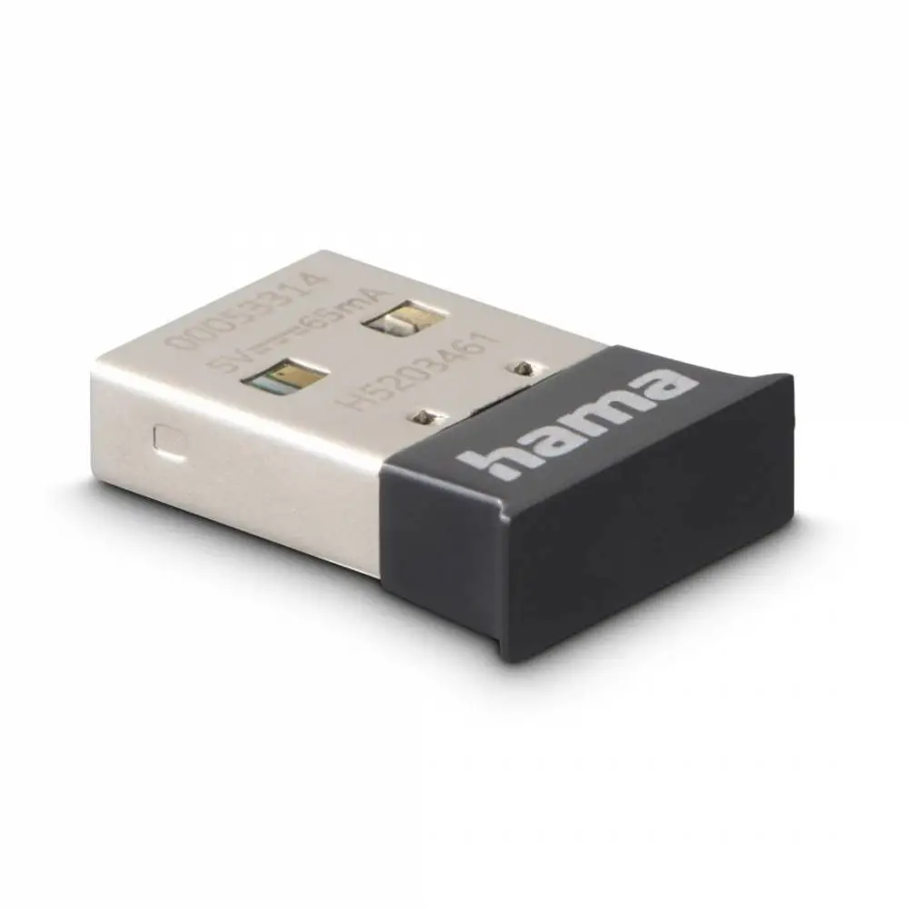 HAMA Bluetooth νάνο αντάπτορας, version 5.4, Class 2, έως 10μ