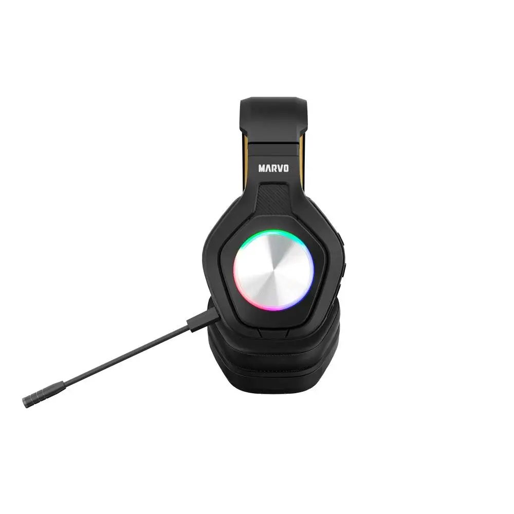 Marvo безжични геймърски слушалки Gaming Headphones Pulz 80W - Bluetooth, 2.4G - MARVO-HG9084W