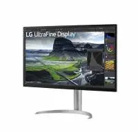 Монитор LG 32UQ850V-W, 31.5"  IPS, , UHD 4K (3840x2160), 60Hz, 5ms GtG, AMD FreeSync, HDR 10, DCI-P3 98%, USB Type-C (PD 90W), USB HUB, HDMI, DisplayPort, Height Adjustable, Swivel, Tilt, LG Calibration Studio, Speakers 5W x 2,  Black