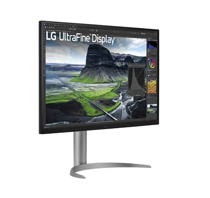 Монитор LG 32UQ850V-W, 31.5" IPS, , UHD 4K (3840x2160), 60Hz, 5ms GtG, AMD FreeSync, HDR 10, DCI-P3 98%, USB Type-C (PD 90W), USB HUB, HDMI, DisplayPort, Height Adjustable, Swivel, Tilt, LG Calibration Studio, Speakers 5W x 2, Black