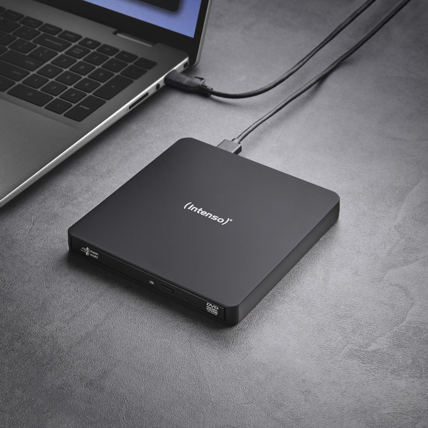 Записващо устройство Slim Intenso EOD400D, външно/external usb 3,2, черно