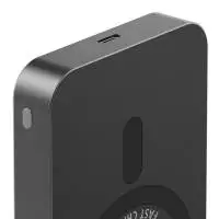 HAMA Безжична външна батерия Qi2, 10000mAh, индуктивно зареждане, антрацит