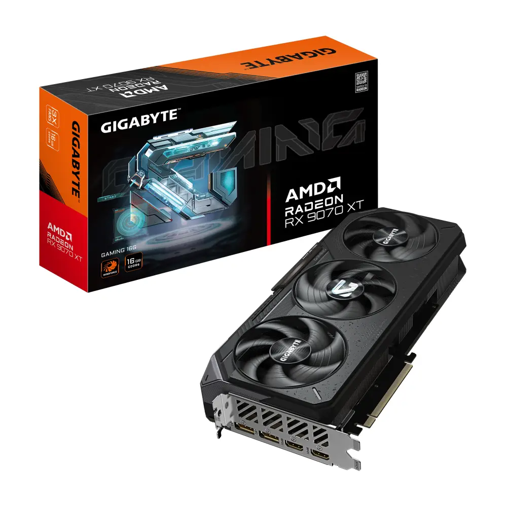 Κάρτα γραφικών Gigabyte RADEON RX 9070 XT GAMING 16GB - GV-R9070XTGAMING-16GD