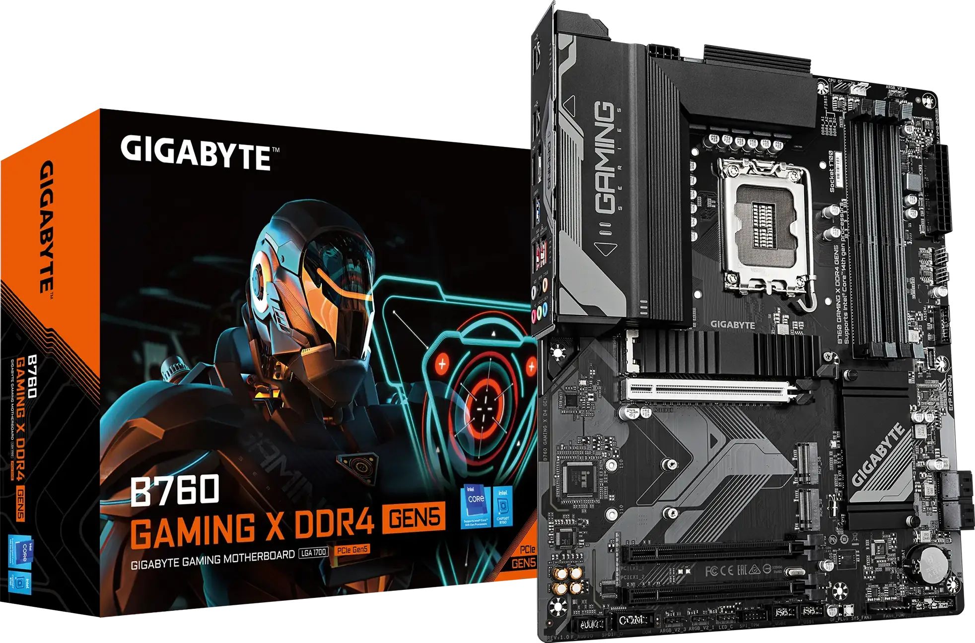 Дънна платка Gigabyte B760 GAMING X D4 GEN5 LGA1700