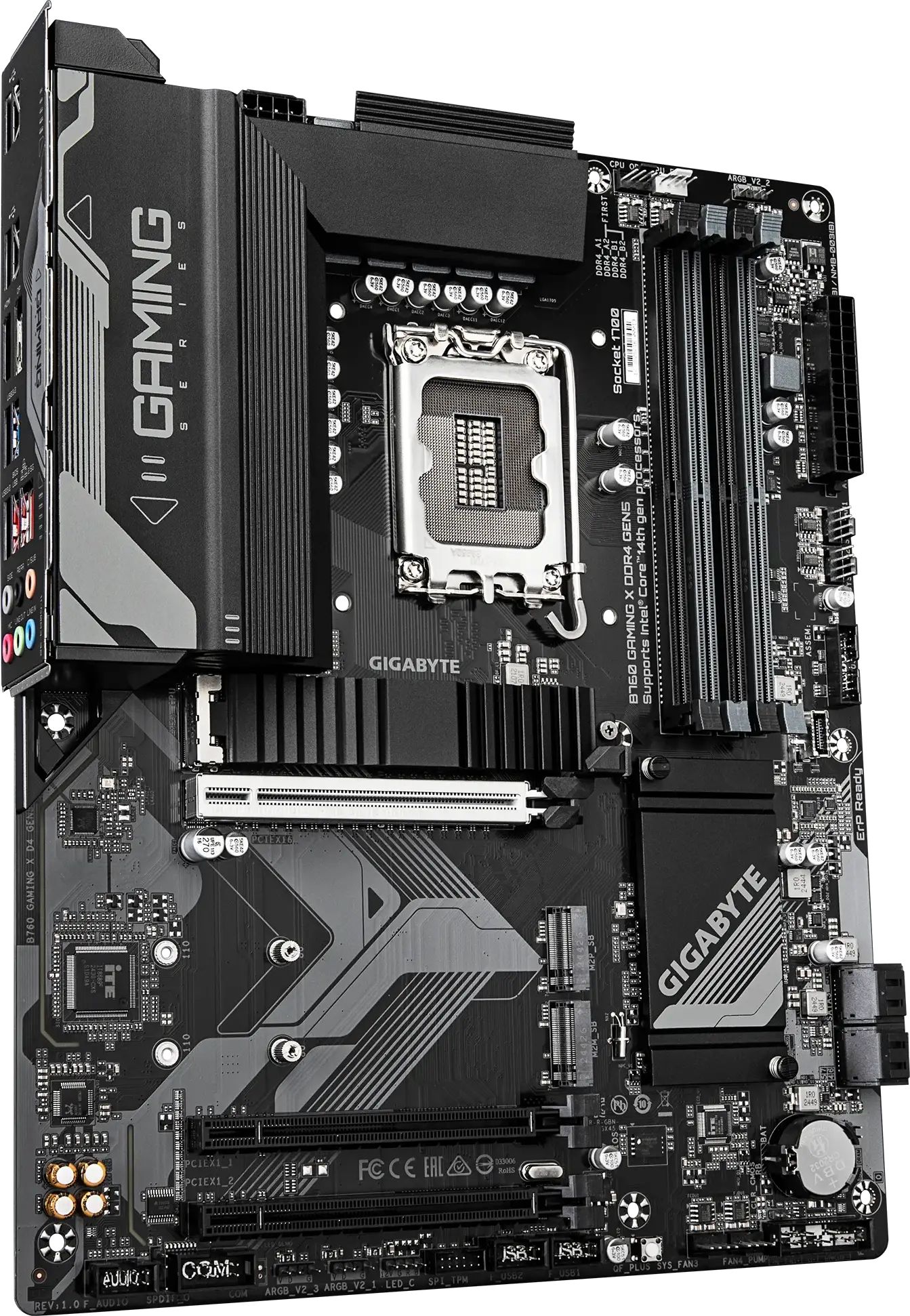 Дънна платка Gigabyte B760 GAMING X D4 GEN5 LGA1700